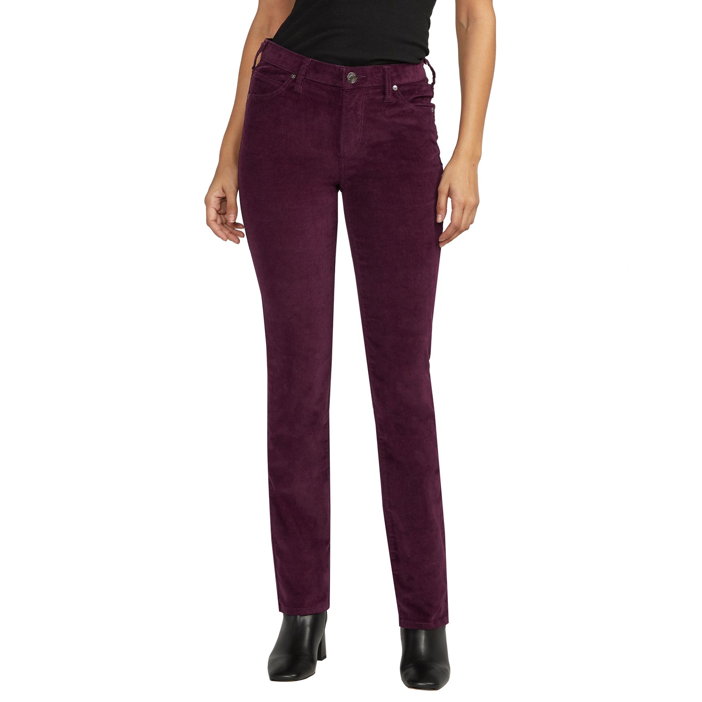 Ruby Mid Rise Straight Leg Pant