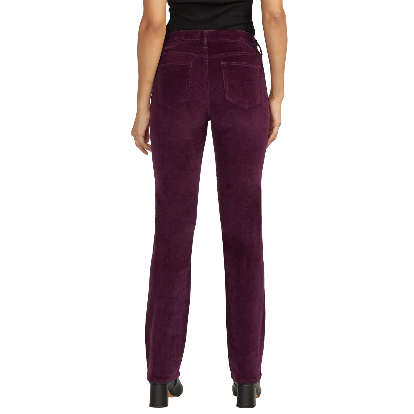 Petite Ruby Mid-Rise Straight Leg Pants
