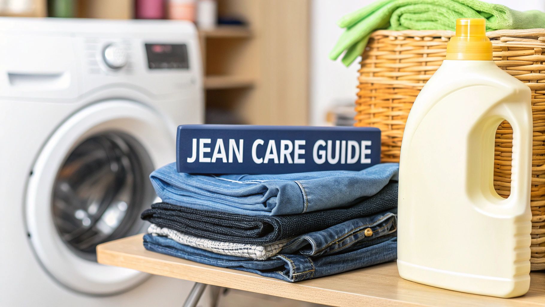 How to Wash Jeans to Make Them Last