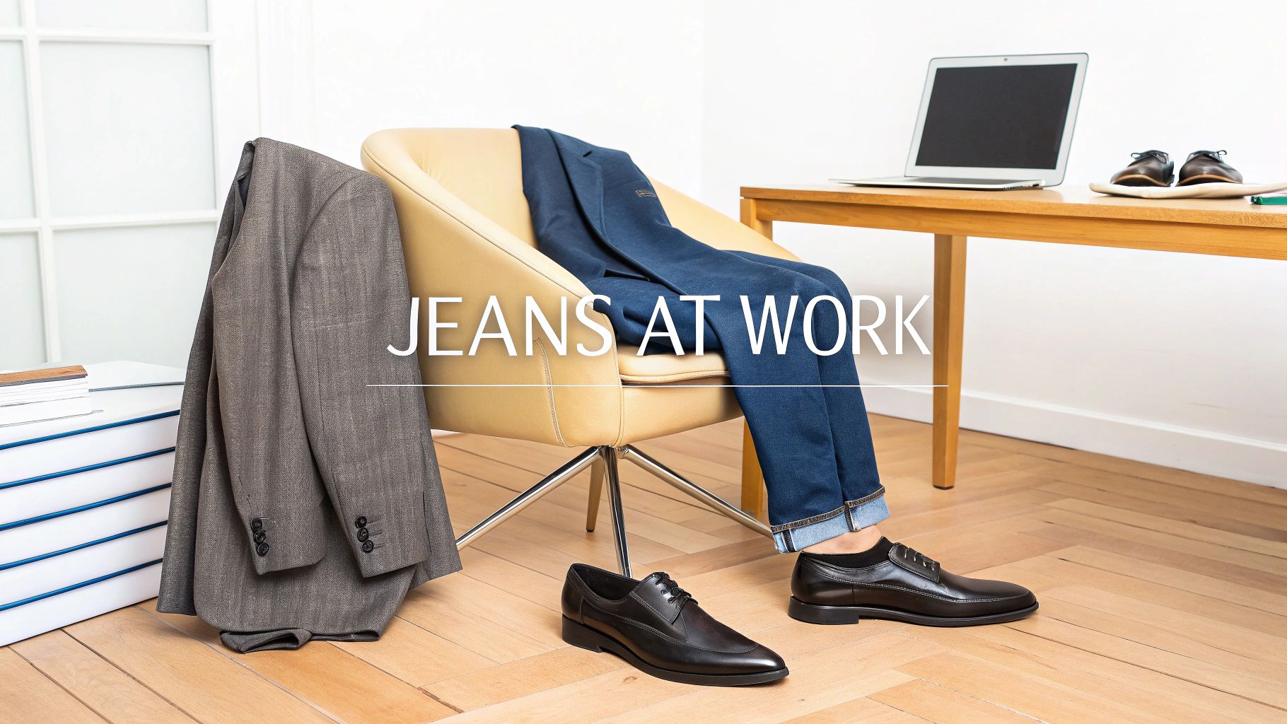 How to Wear Jeans to Work & Look Professional