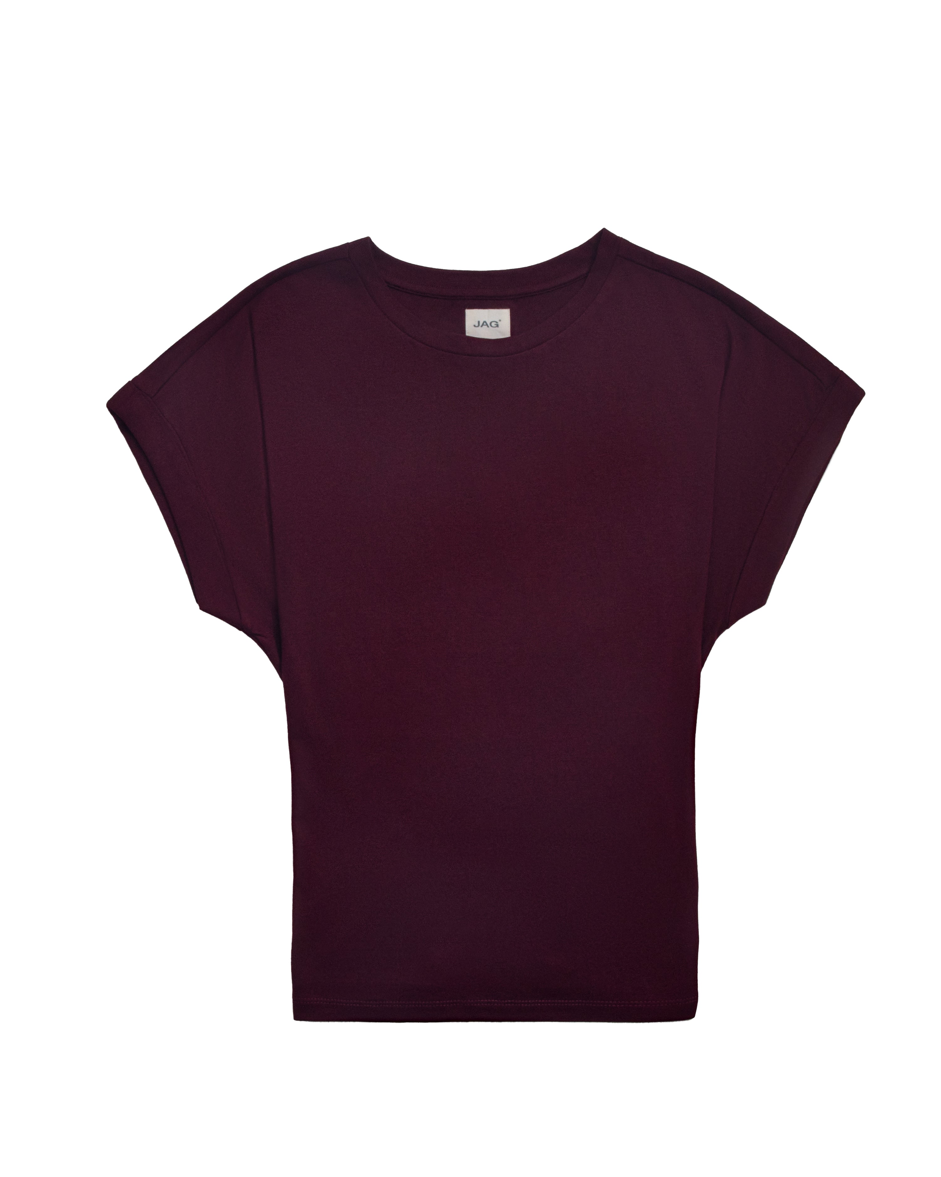 Drapey Luxe Tee Windsor Wine
