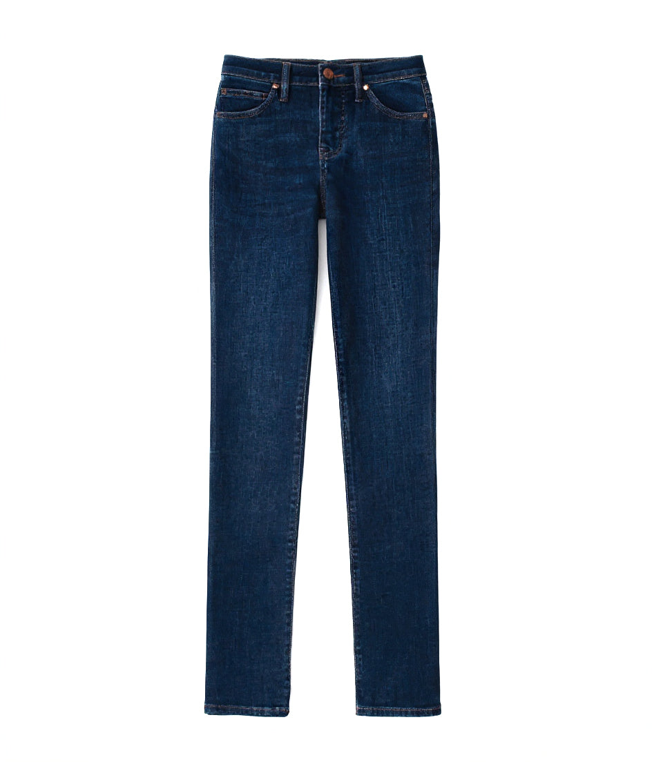 Ruby Mid Rise Straight Leg Jeans Night Breeze
