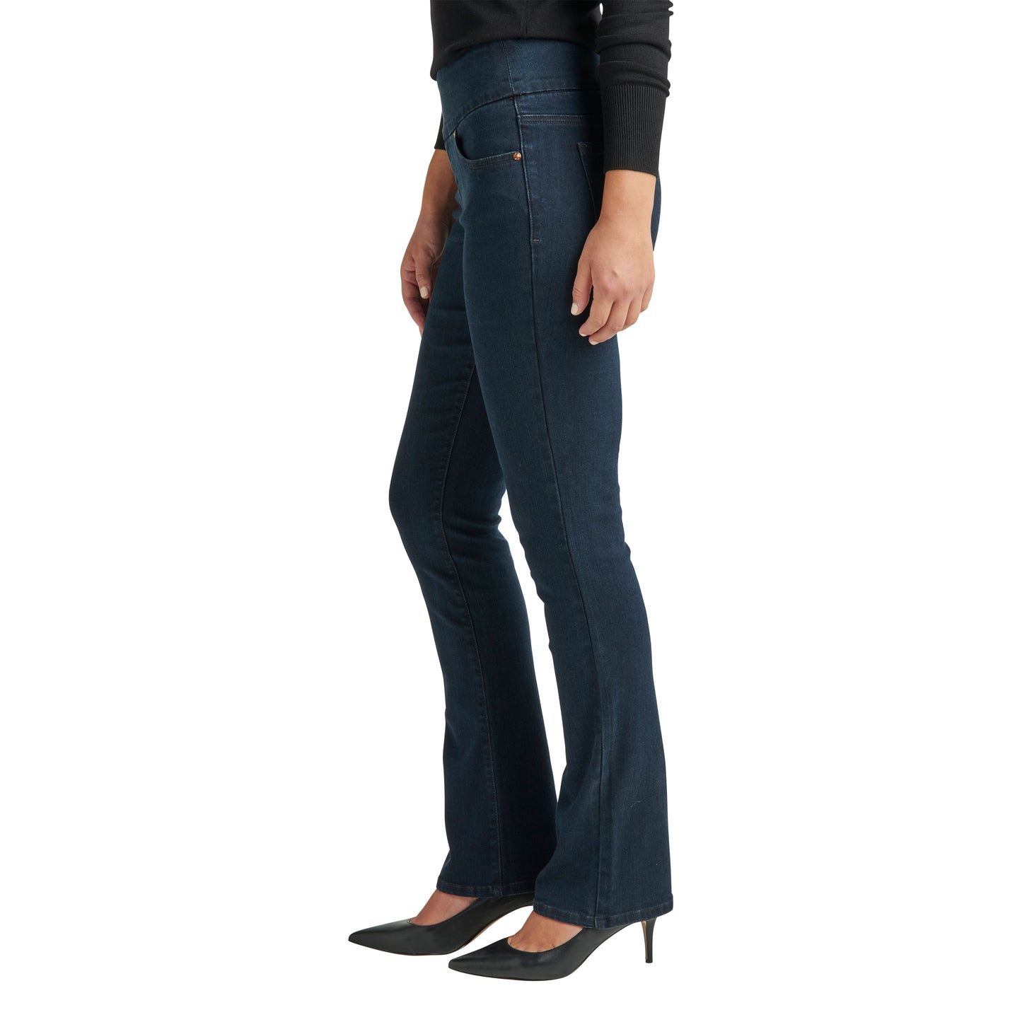 Paley Mid Rise Bootcut Pull-On Jeans