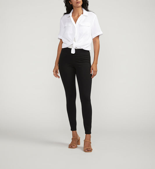 Ricki Mid Rise Legging Ponte Pants