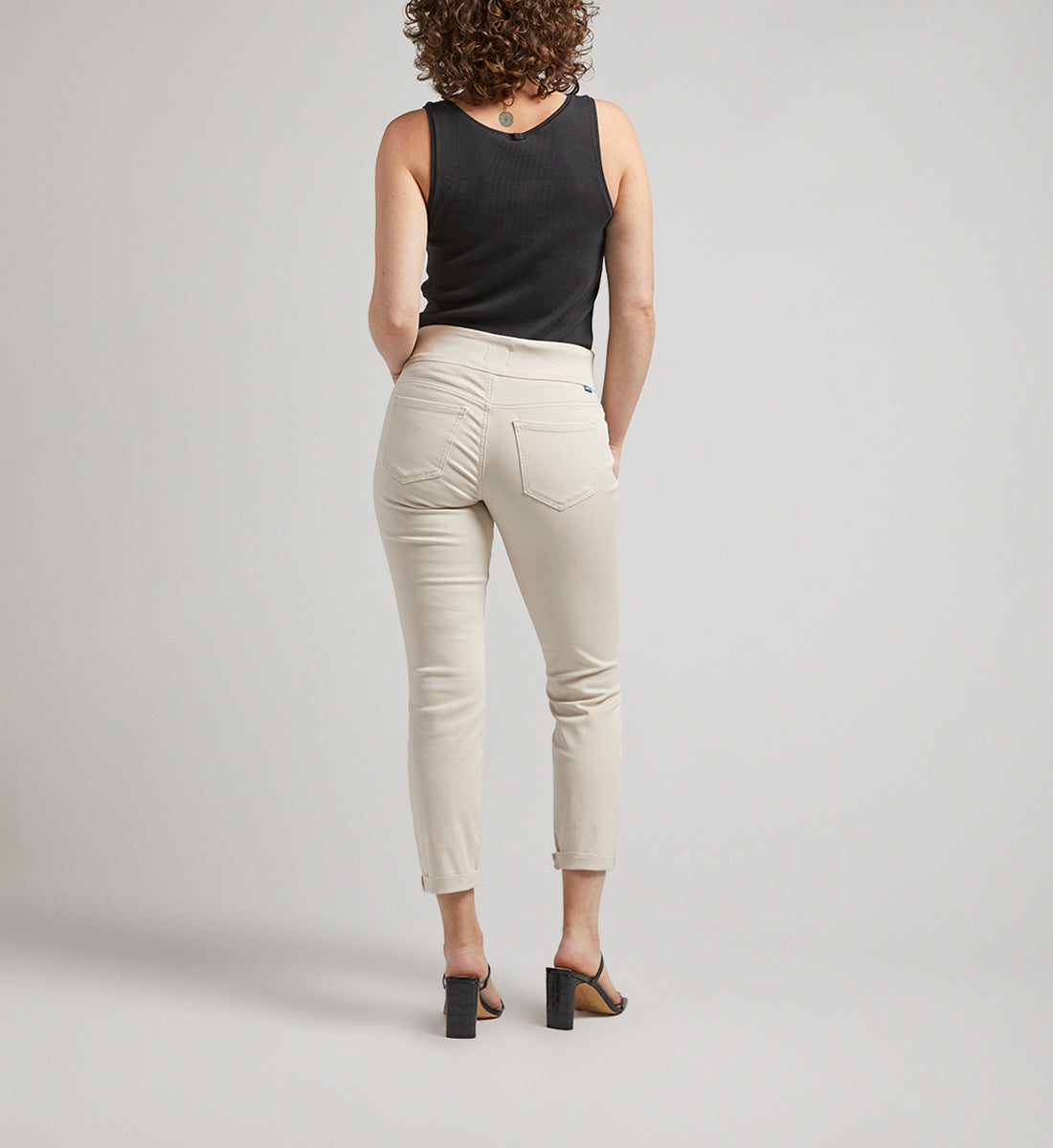 Amelia Mid Rise Slim Ankle Pants