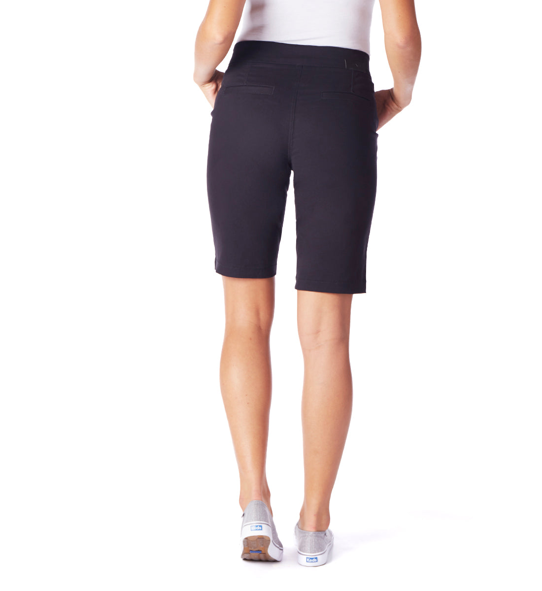 Gracie Mid Rise Bermuda Pull-On shorts