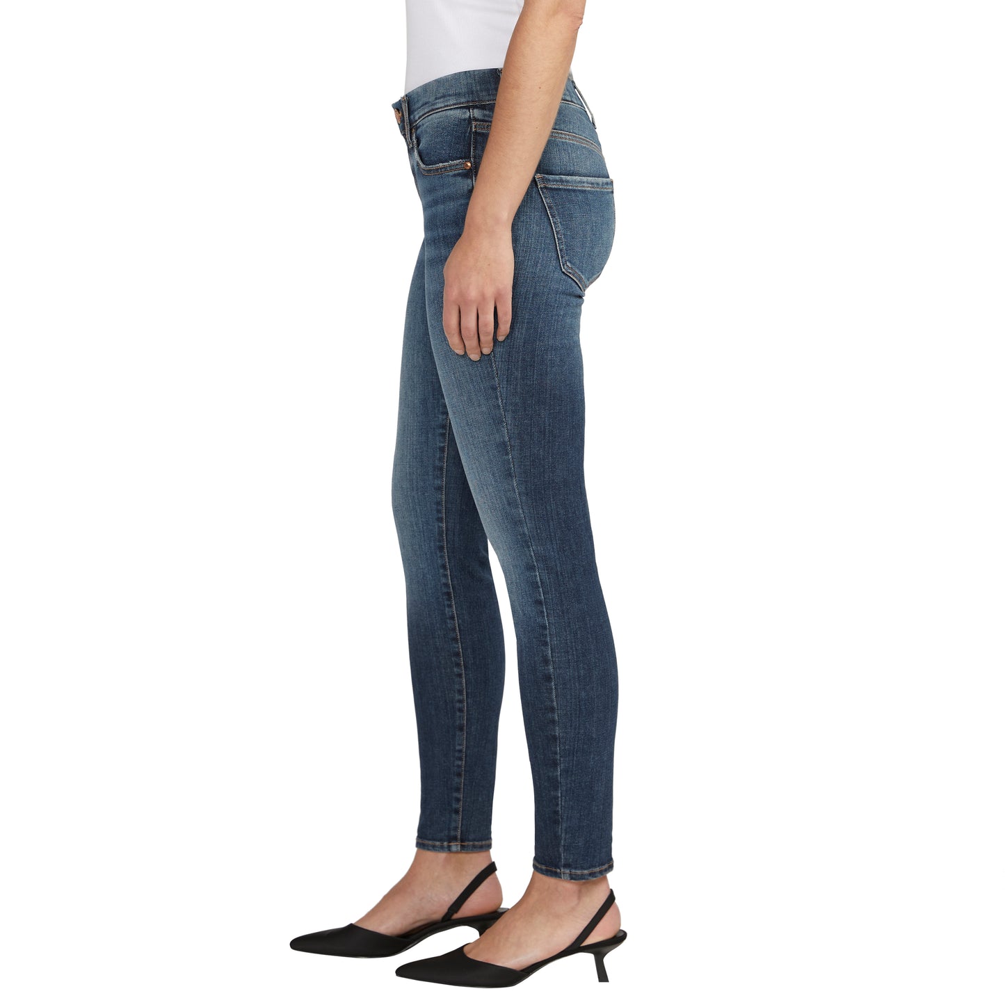 Maya Mid Rise Skinny Leg Jeans