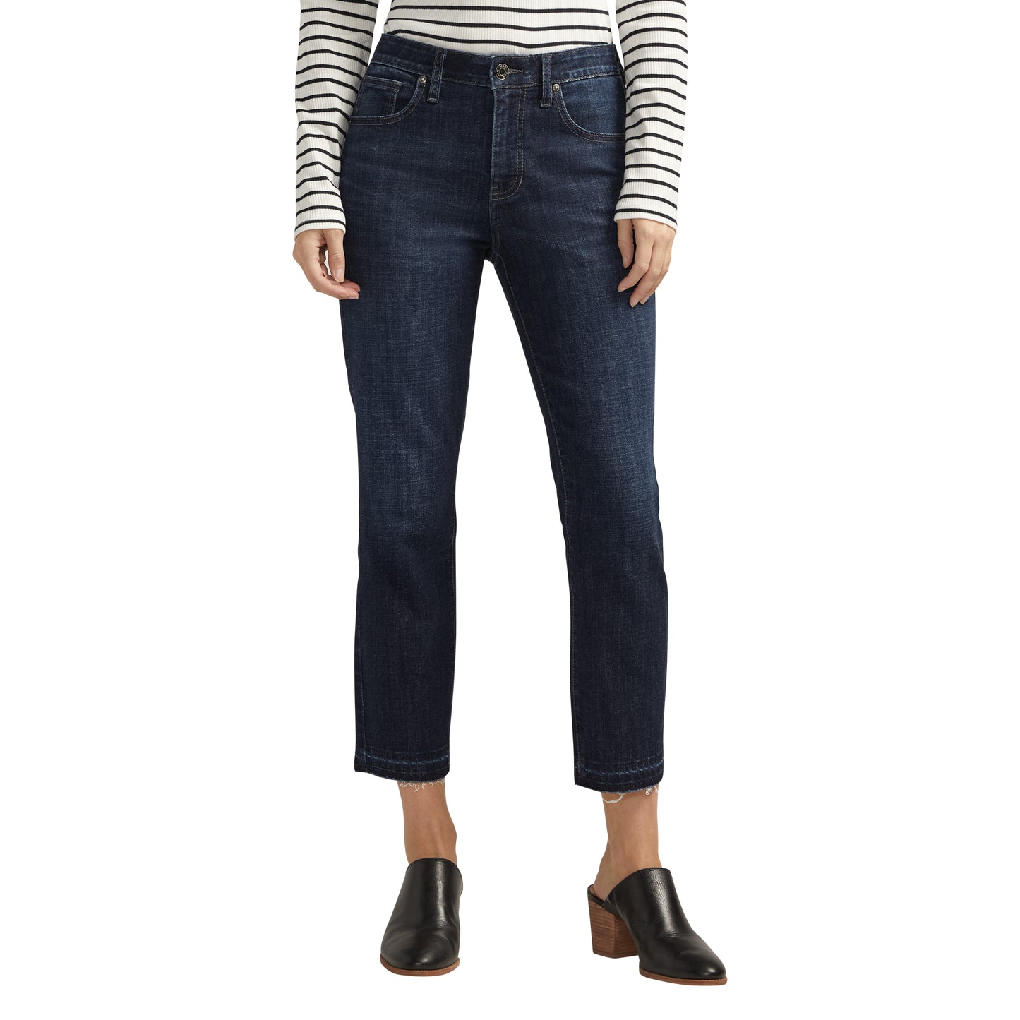 Carter Mid Rise Girlfriend Jeans