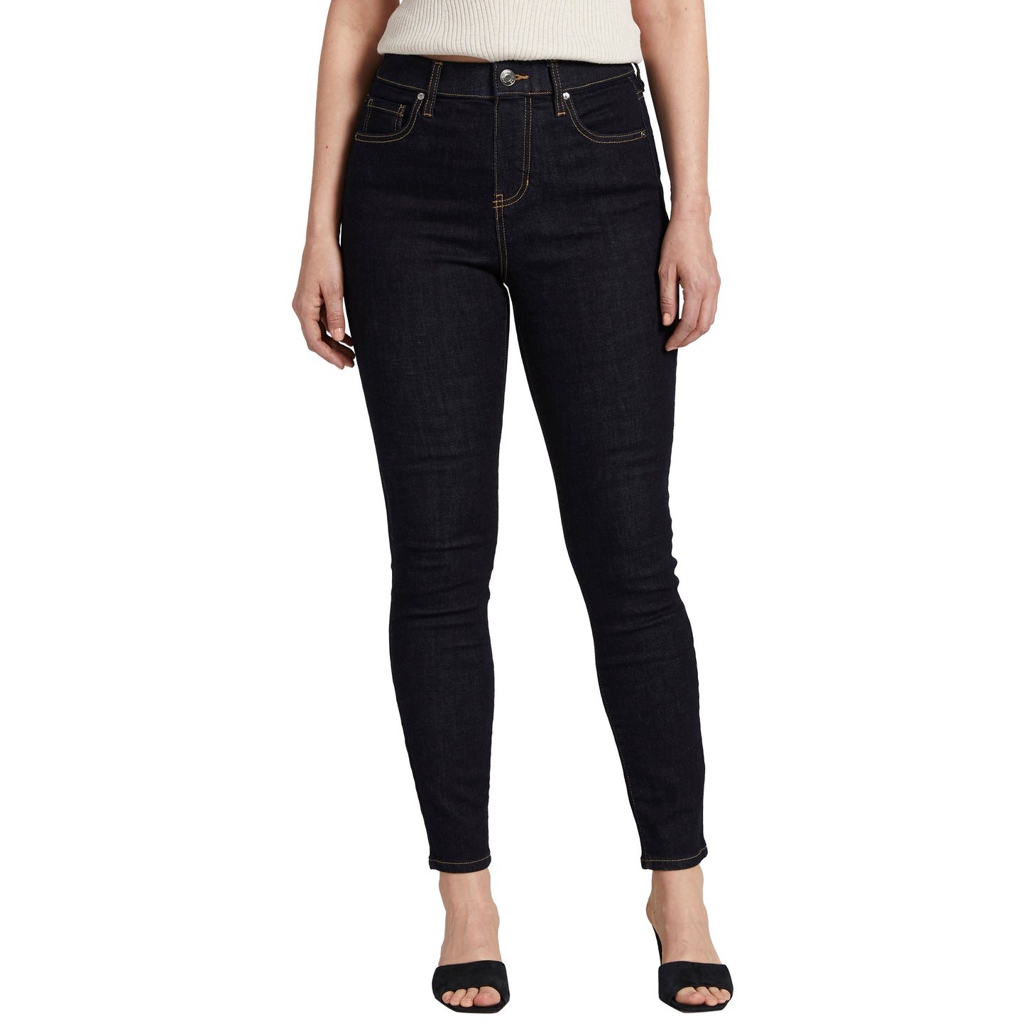 Valentina High Rise Skinny Pull-On Jeans