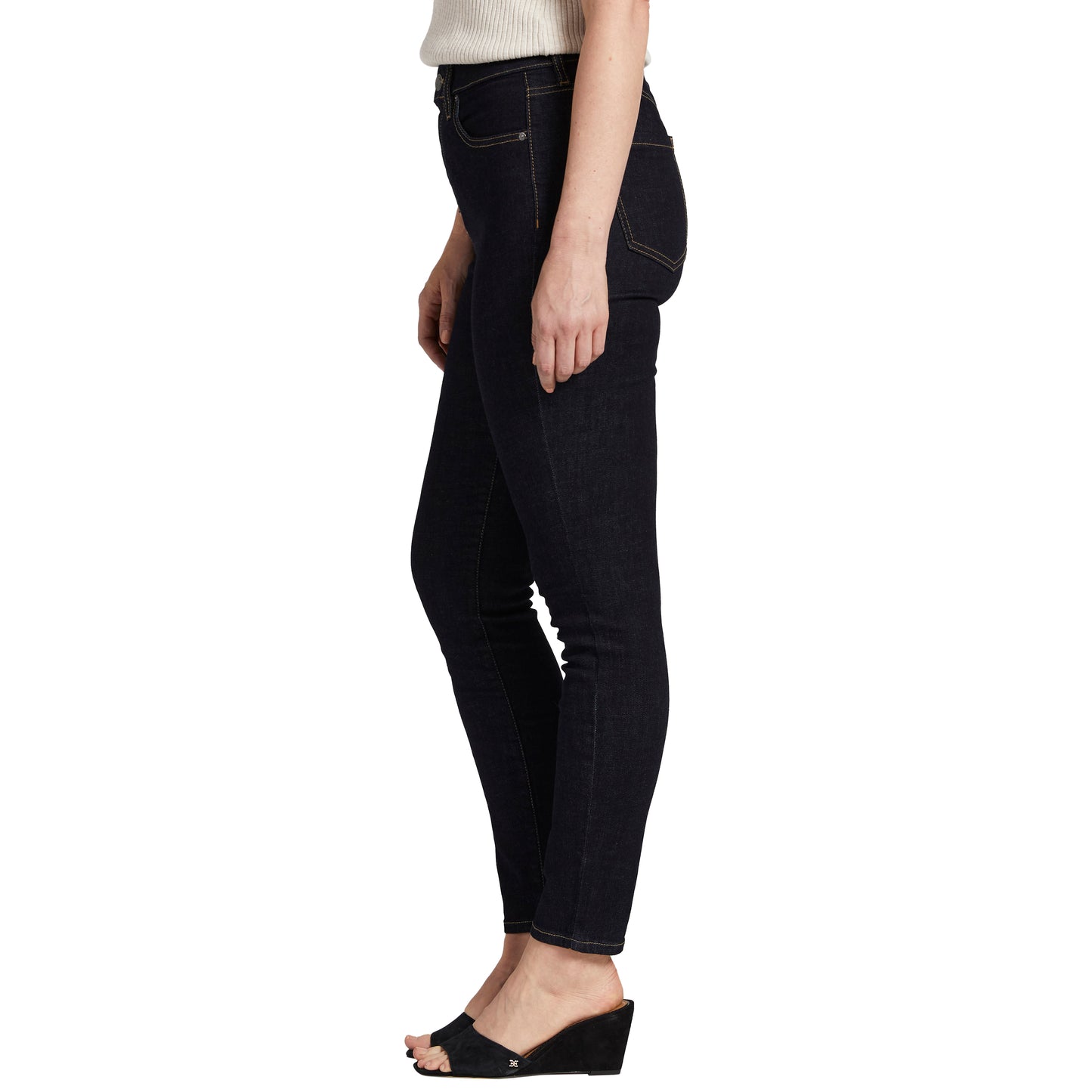 Valentina High Rise Skinny Pull-On Jeans