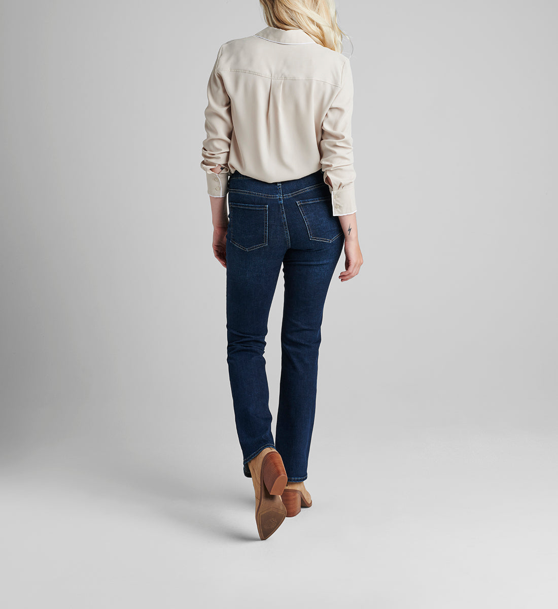 Eloise Mid Rise Bootcut Jeans Night Breeze