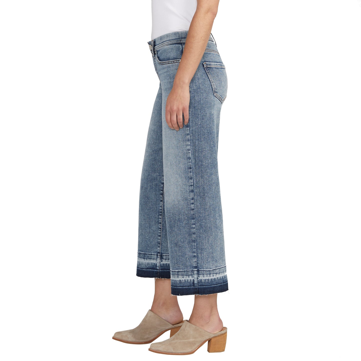 Ava Mid Rise Wide Leg Jeans