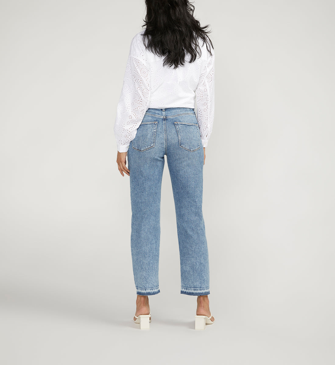 Rachel High Rise Relaxed Tapered Leg Jeans