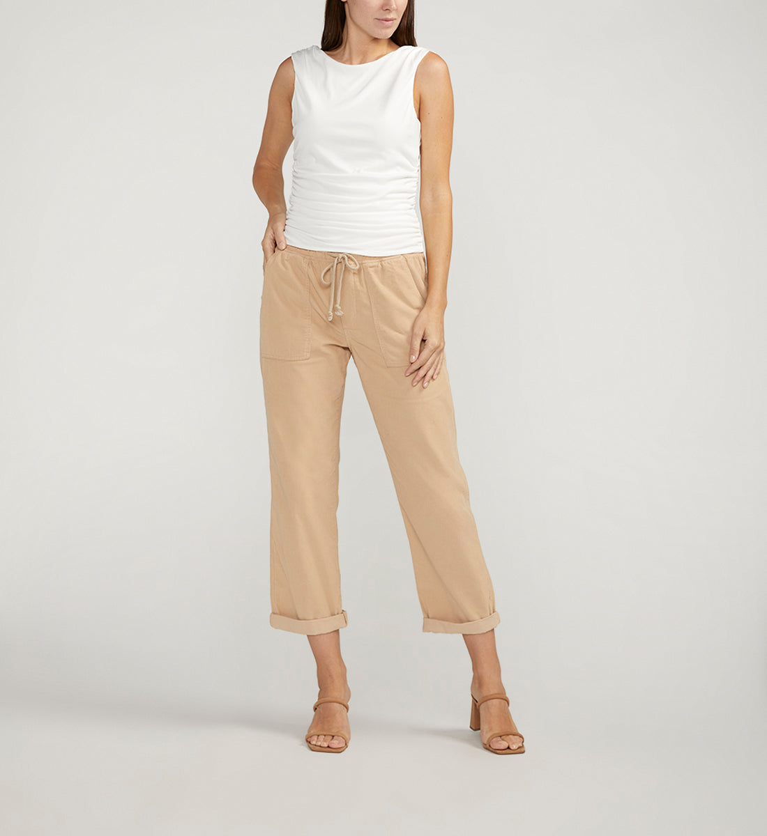 Relaxed Drawstring Pants