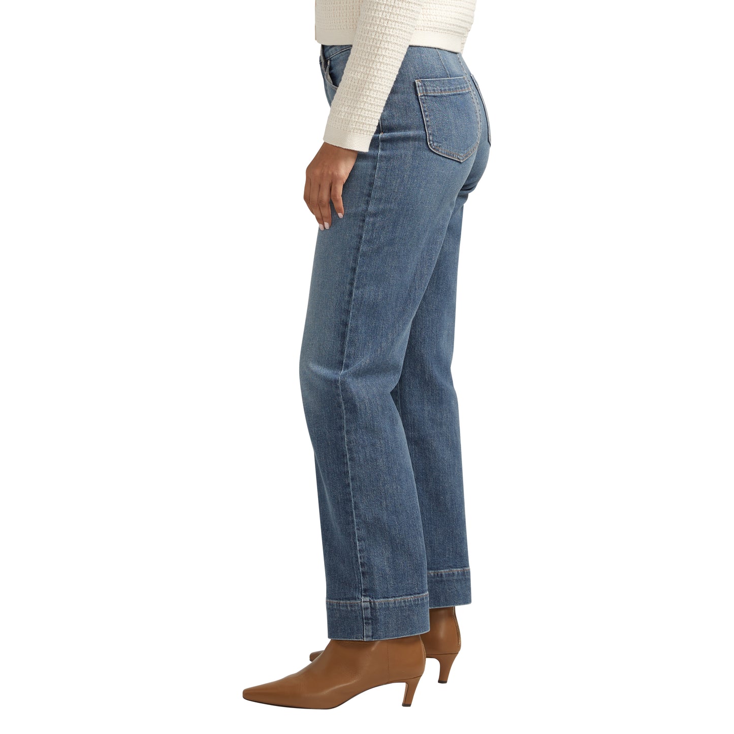 Sophia High Rise Wide Leg Jeans