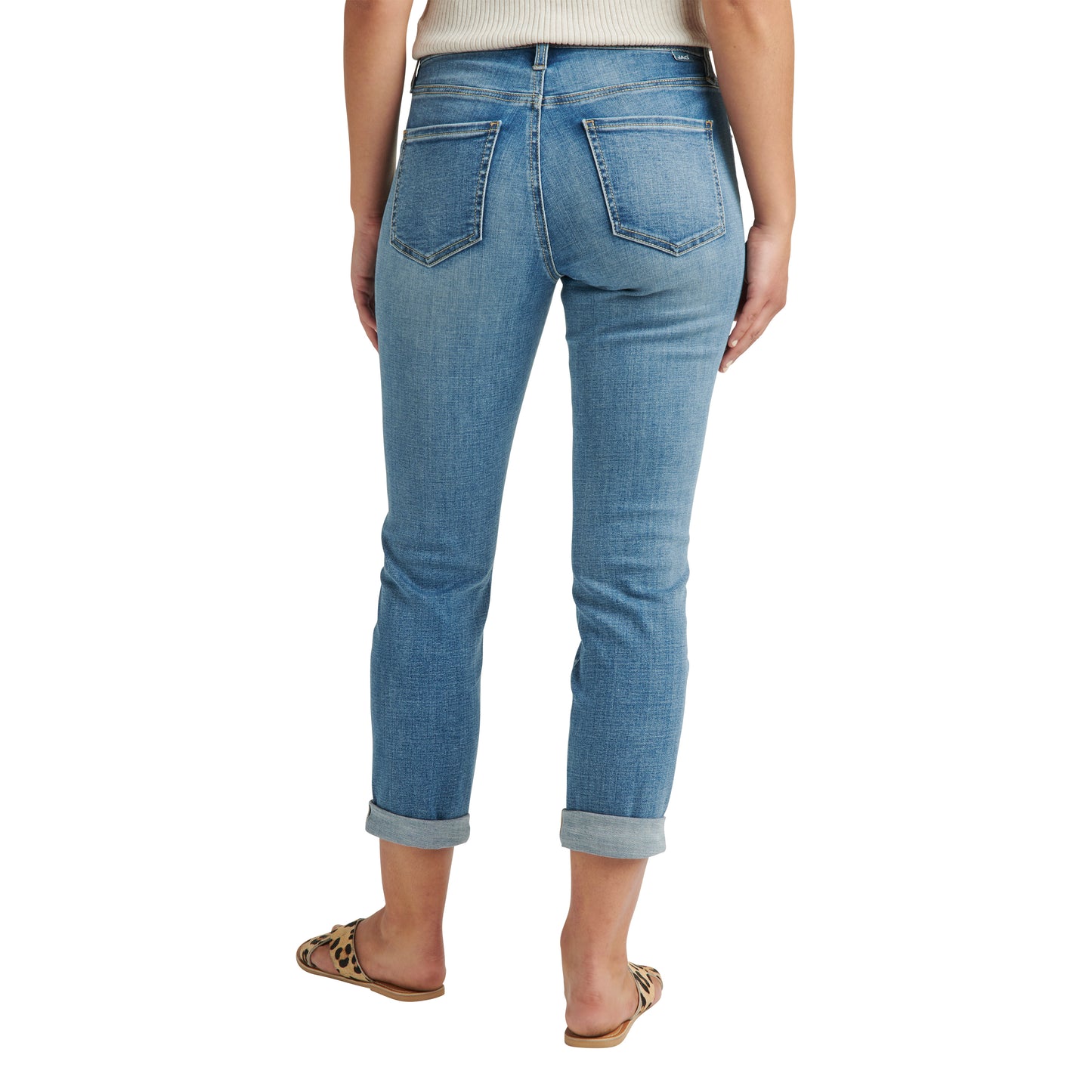 Carter Mid Rise Girlfriend Jeans