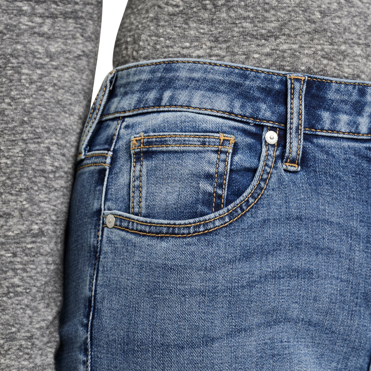 Carter Mid Rise Girlfriend Jeans