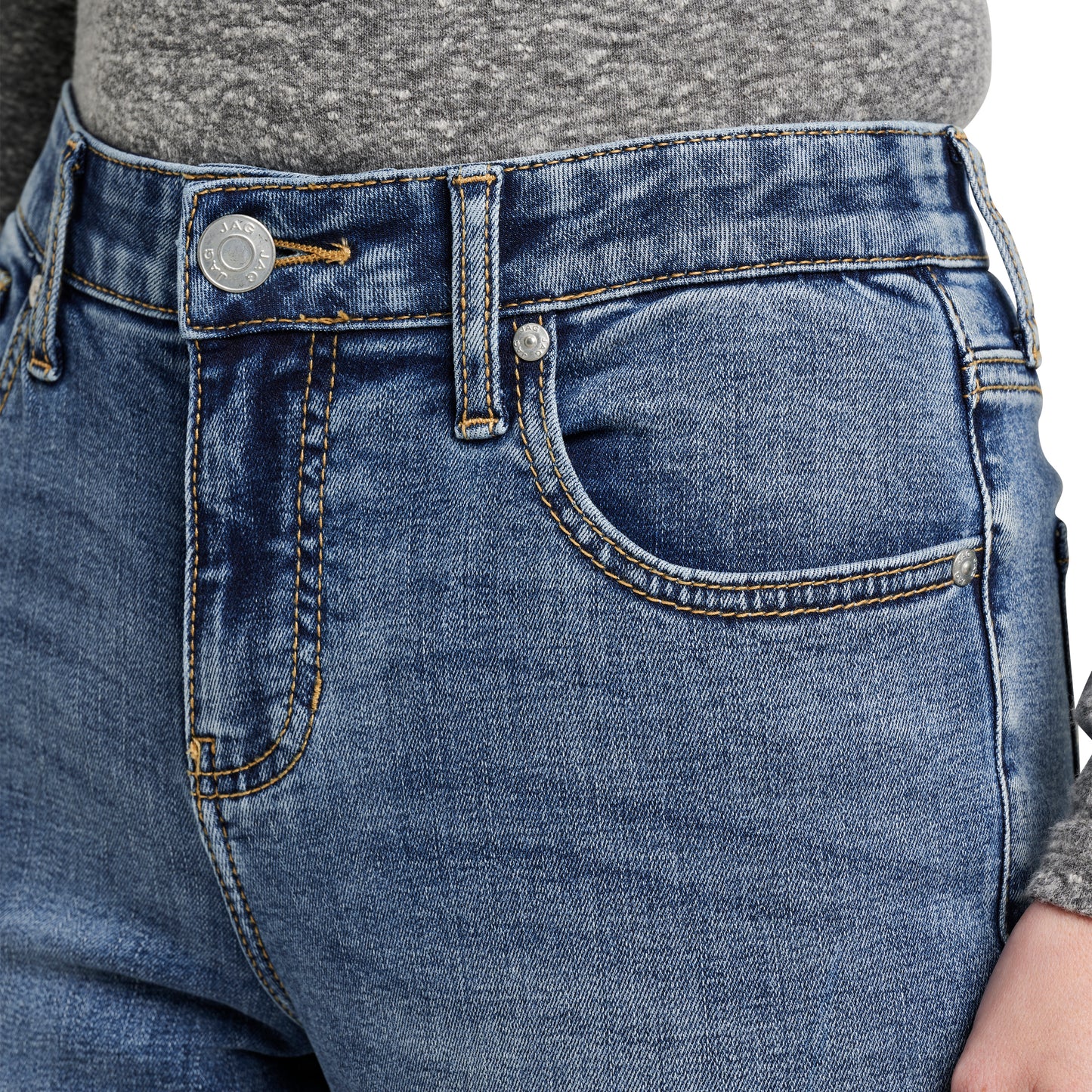 Carter Mid Rise Girlfriend Jeans