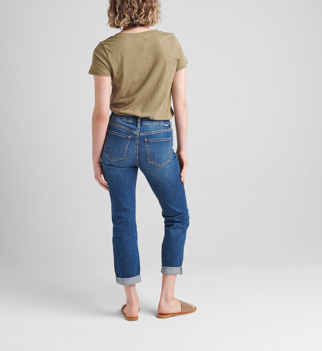 Carter Mid Rise Girlfriend Jeans