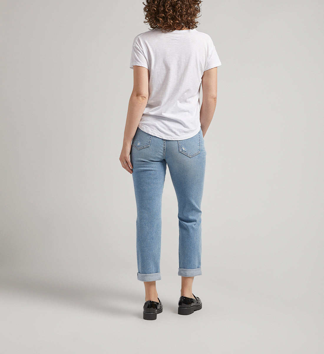 Carter Mid Rise Girlfriend Jeans
