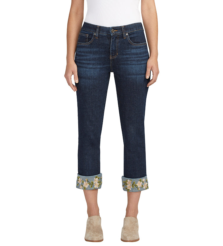 Carter Mid Rise Slim Leg Jeans