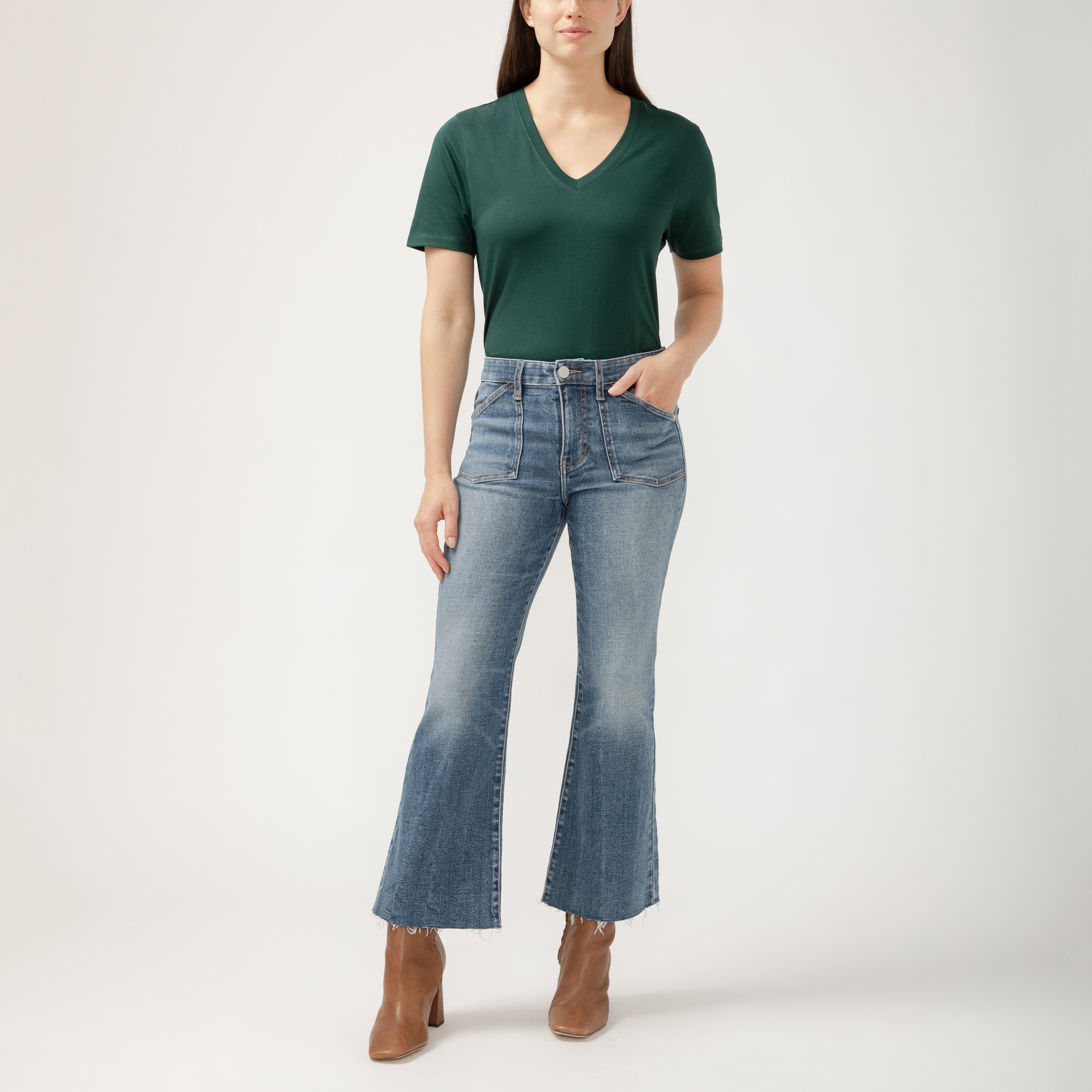 Remake Patchwork Flared Jeans – Tokyo Fashion