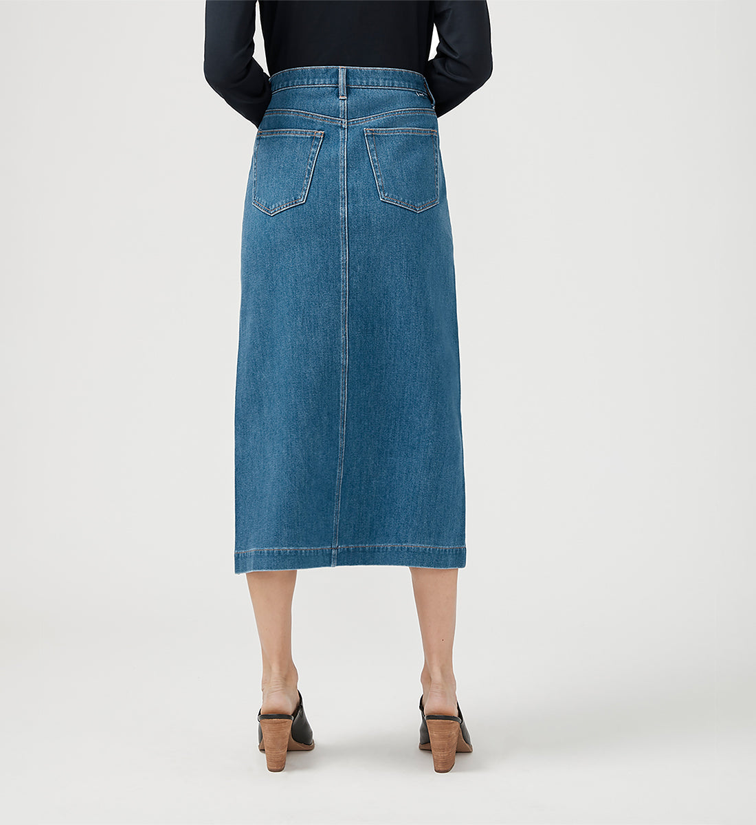 Bailey Midi Denim Skirt