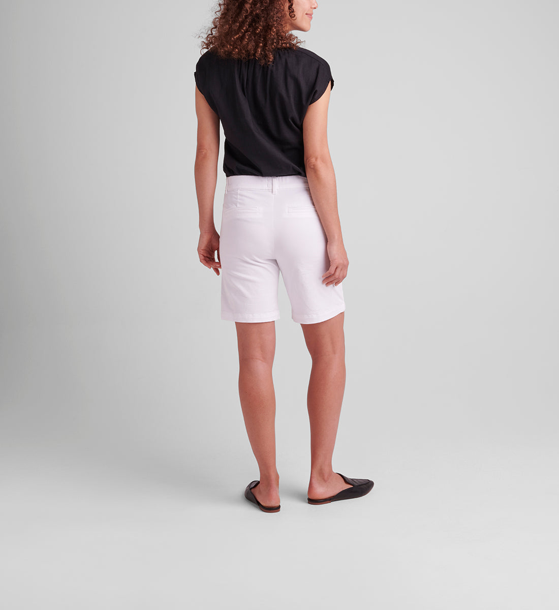 Twill pull-on shorts Maddie