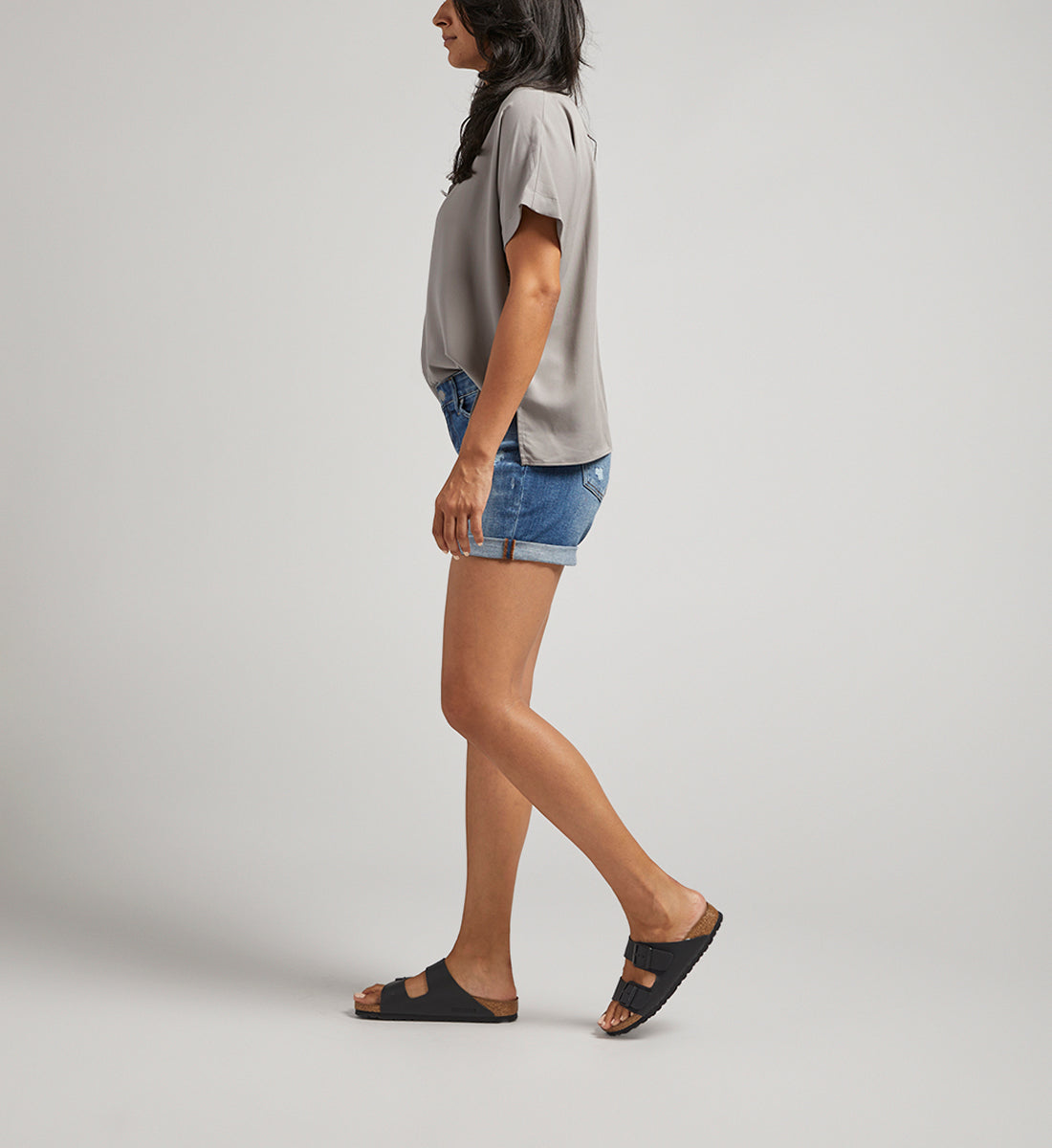 Alex Mid Rise 5-Inch Boyfriend Shorts