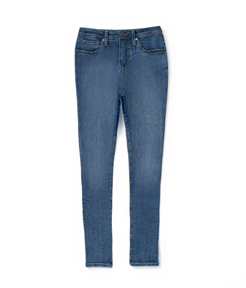 Carter Mid Rise Girlfriend Jeans Mid Vintage
