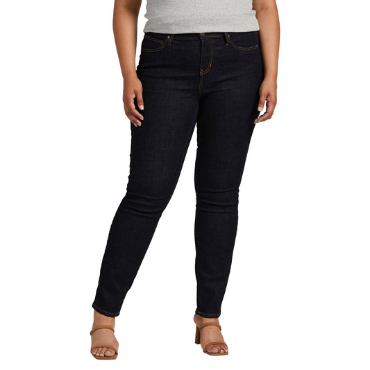 Ruby Mid Rise Straight Leg Jeans Plus Size