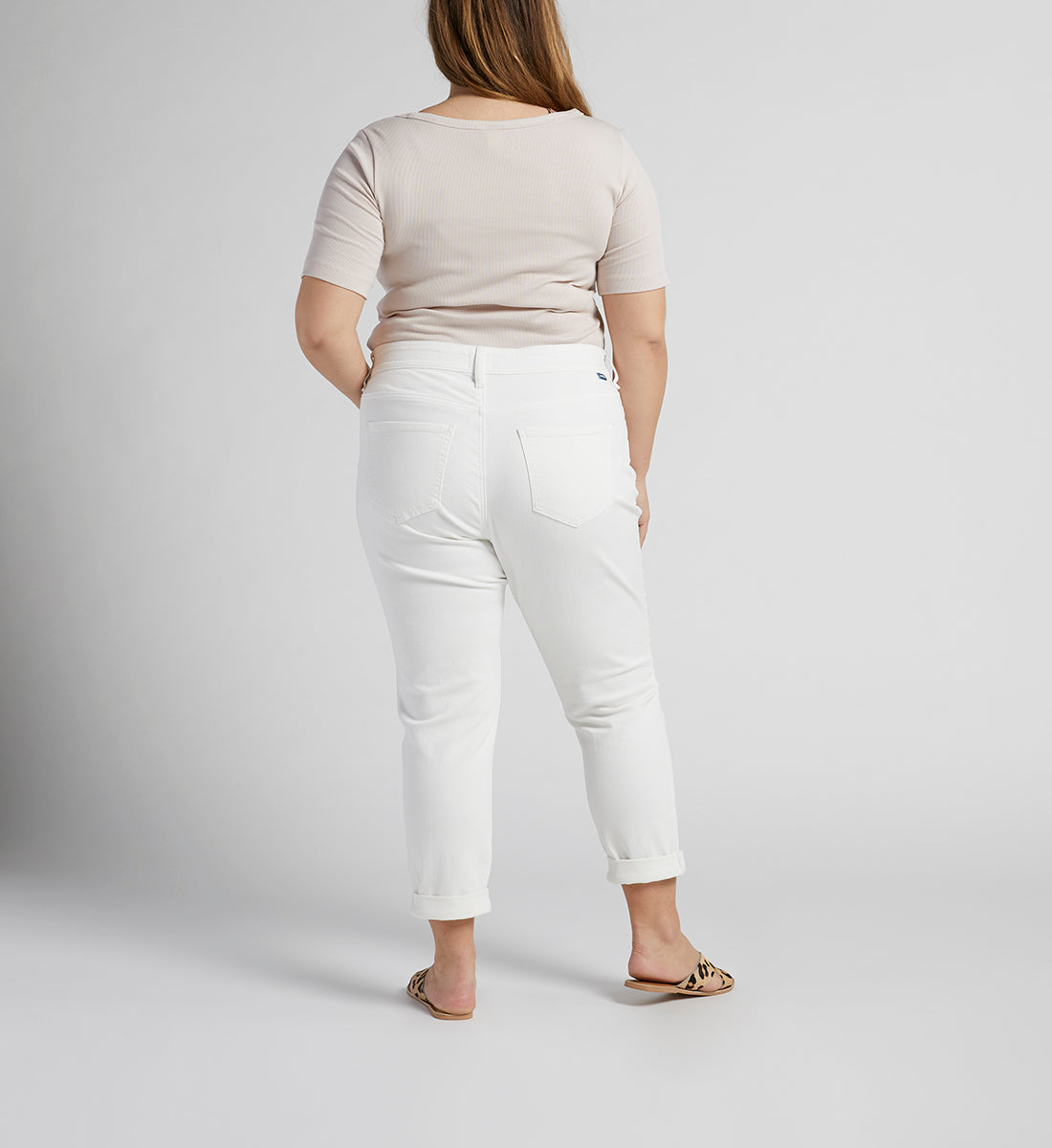 Carter Mid Rise Girlfriend Jeans Plus Size