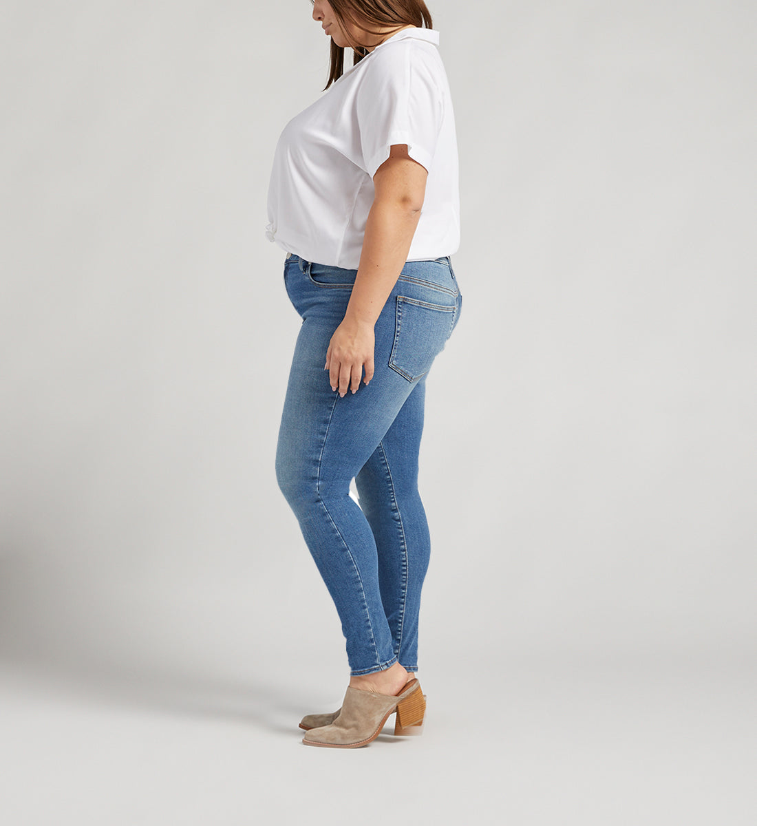 Forever Stretch High Rise Skinny Jeans Plus Size