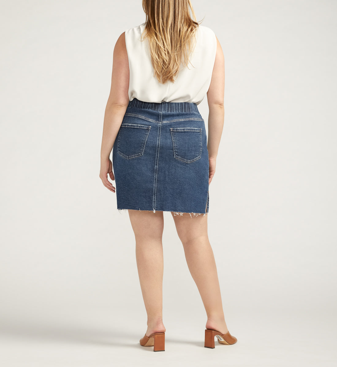 On-the-Go Mid Rise Skort Plus Size