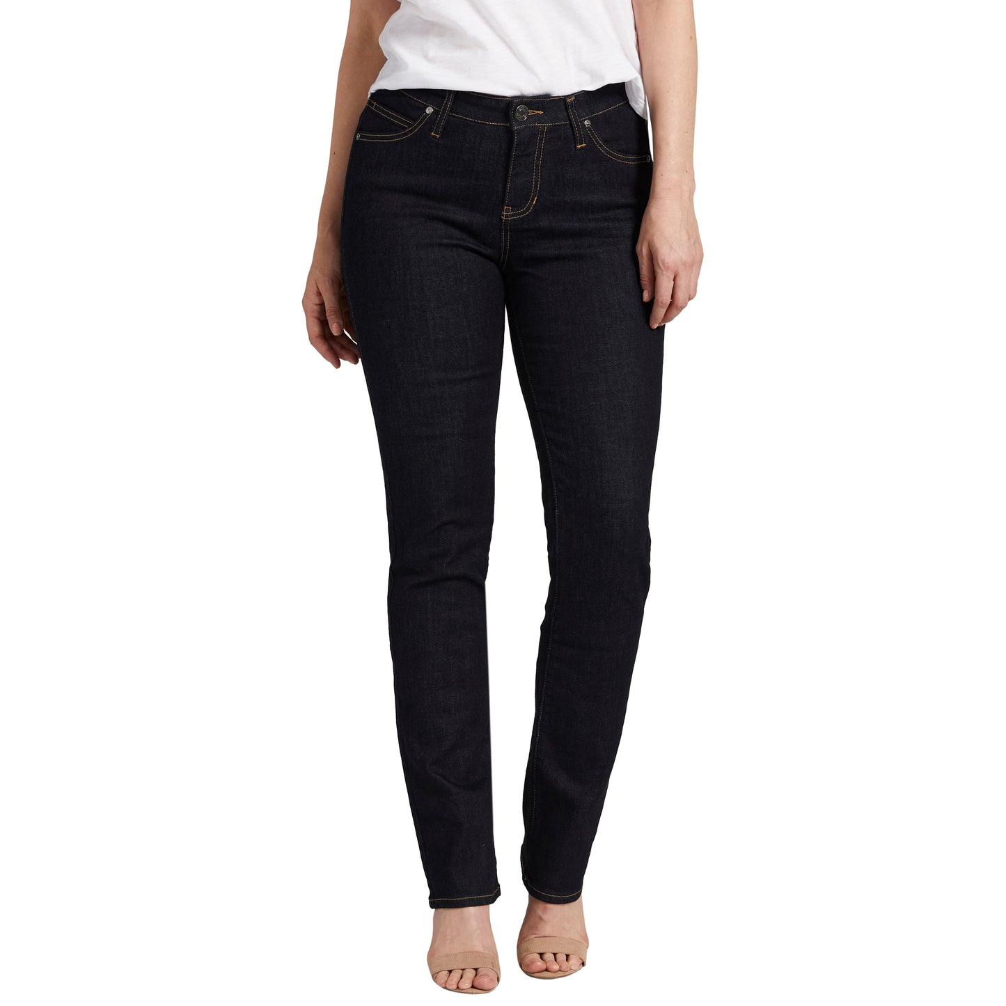 Ruby Mid Rise Straight Leg Jeans Petite