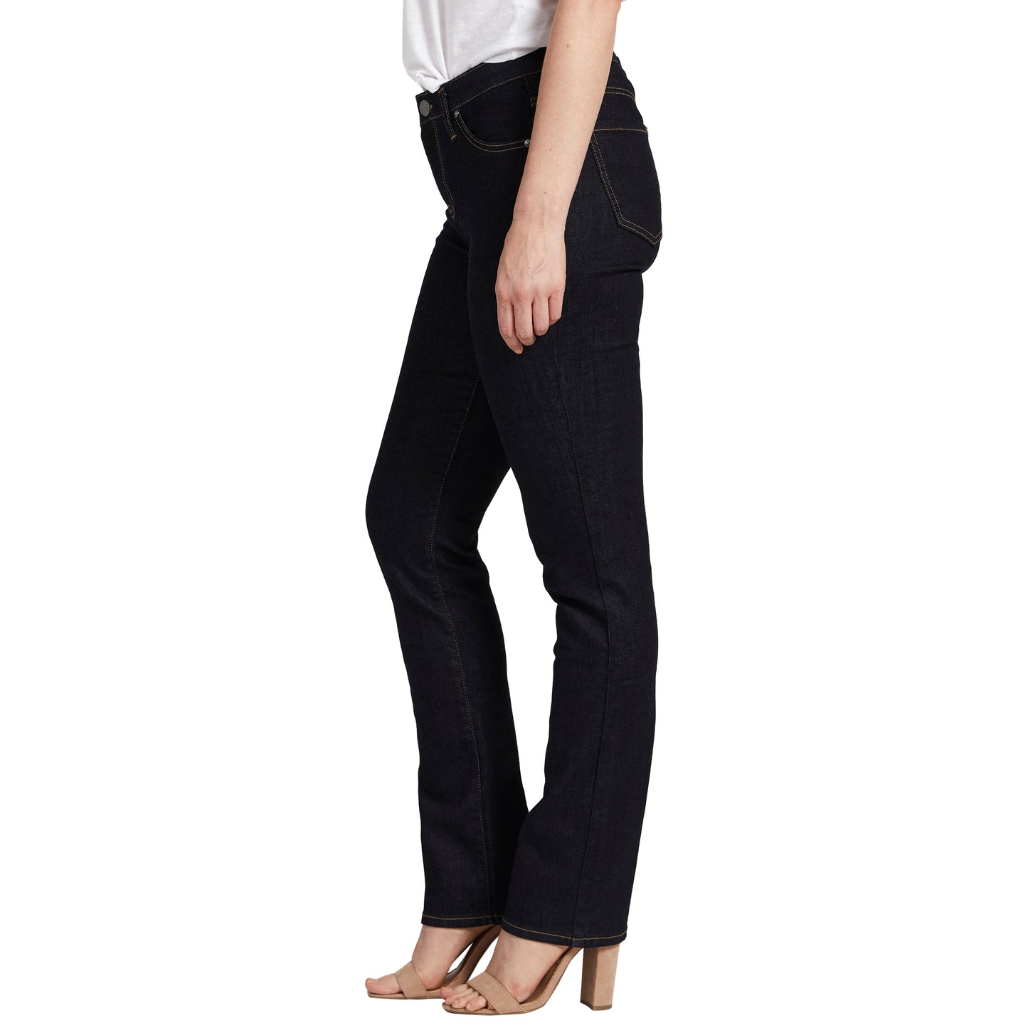 Ruby Mid Rise Straight Leg Jeans Petite