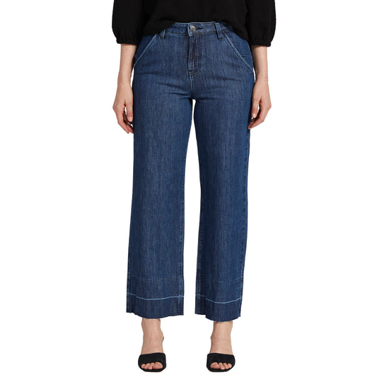 Sophia Mid Rise Wide Leg Jeans Petite