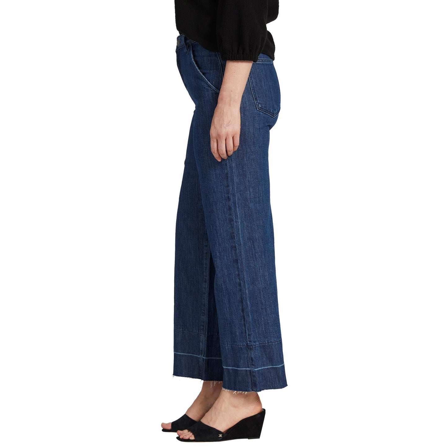 Sophia Mid Rise Wide Leg Jeans Petite