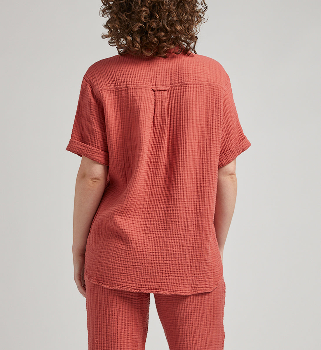 Textured Short-Sleeve Shirt