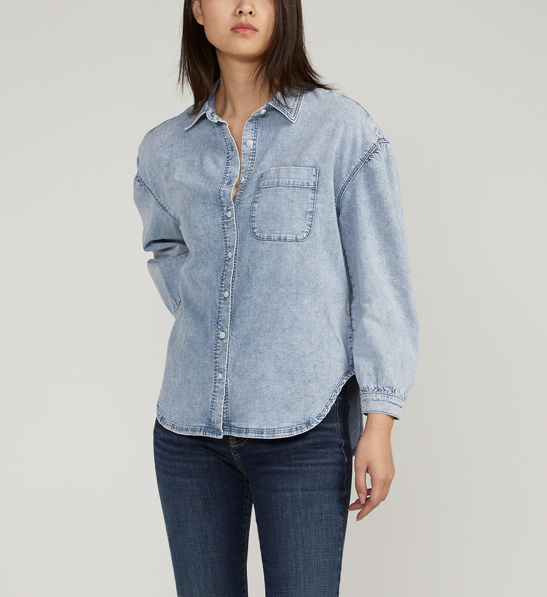 Relaxed Button-Down Shirt