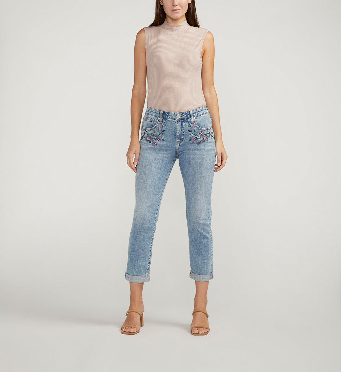 Carter Mid Rise Slim Leg Jeans