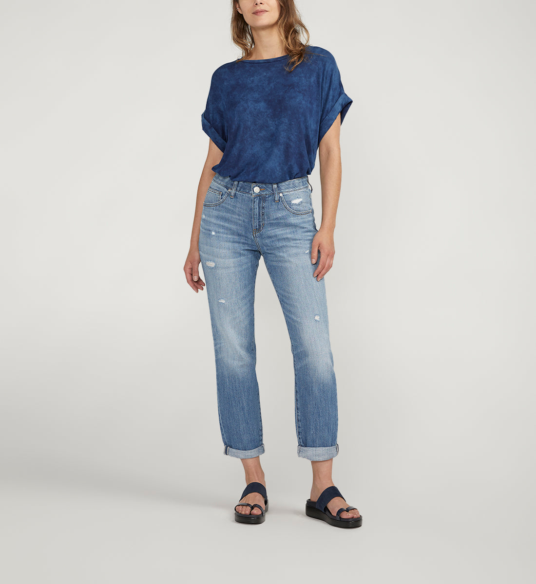 Carter Mid Rise Slim Leg Jeans