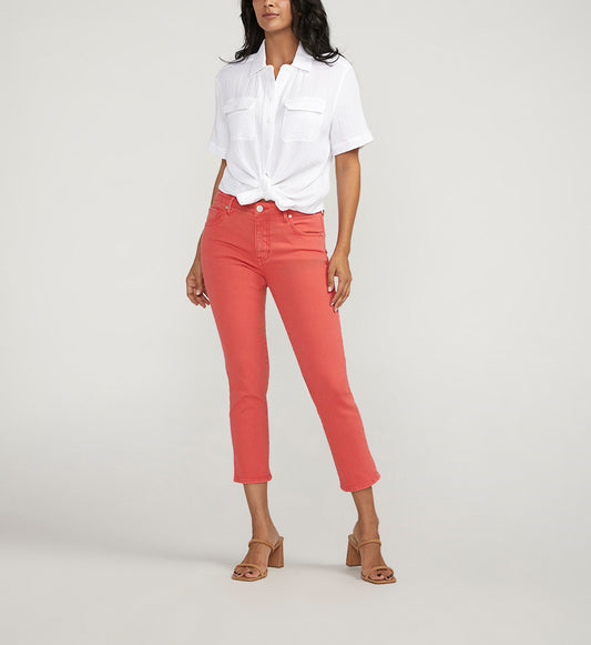 Cassie Mid Rise Cropped Pants