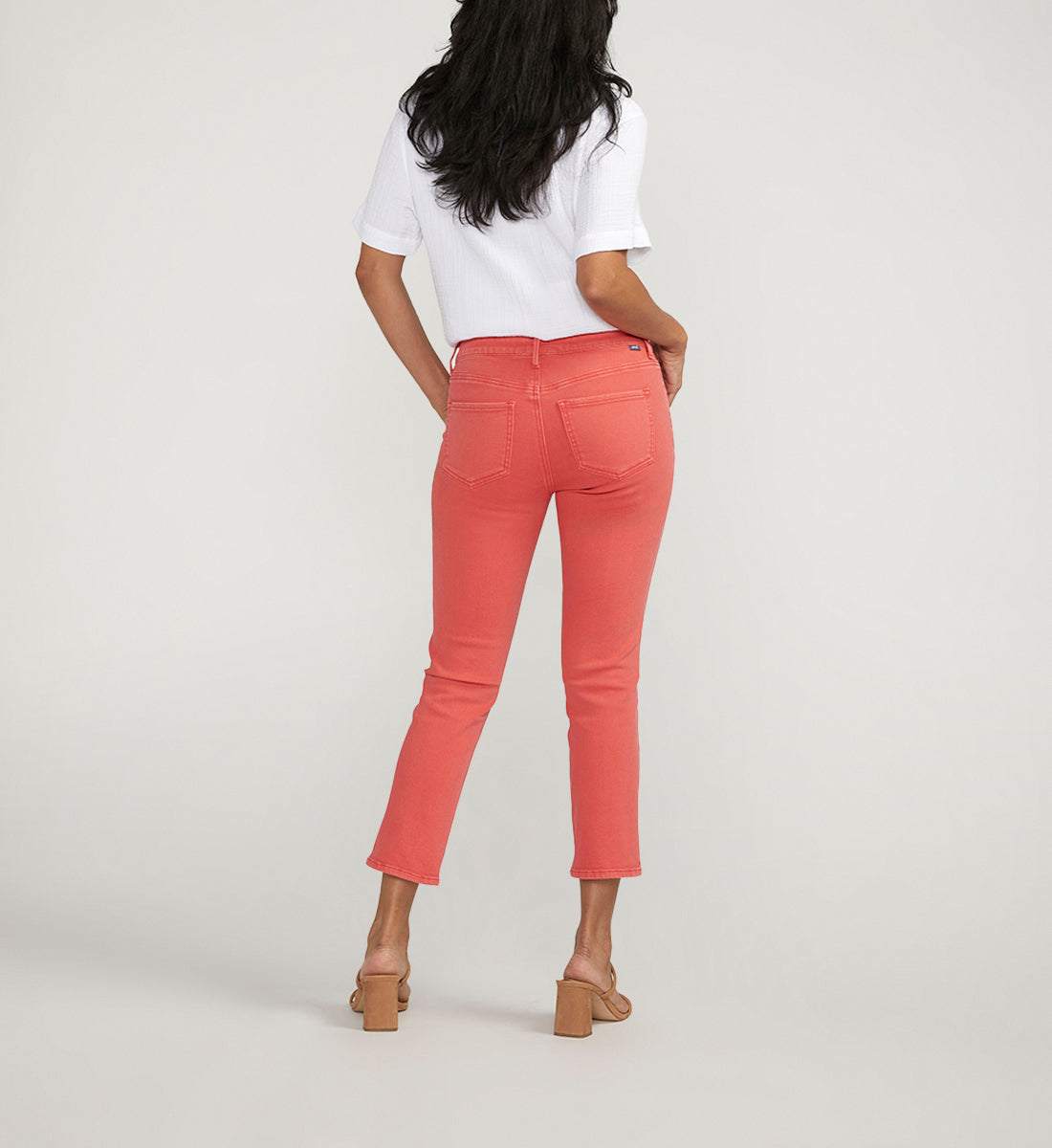 Cassie Mid Rise Cropped Pants