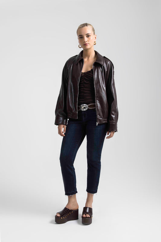 Carter Mid Rise Girlfriend Jeans Palais Blue