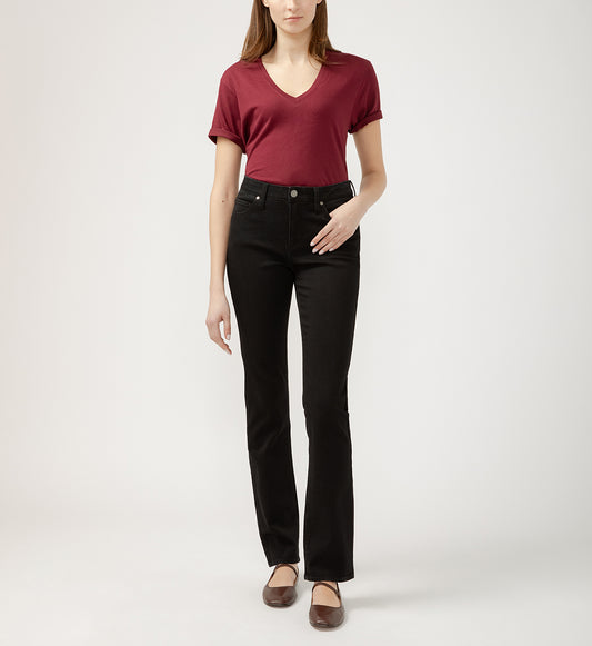 Ruby Mid Rise Straight Leg Jeans