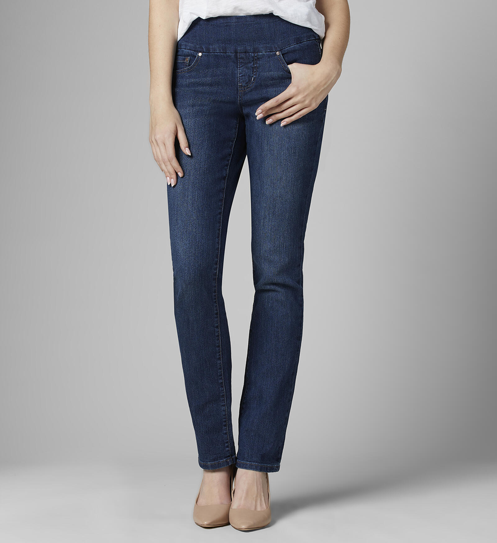 Buy Peri Mid Rise Straight Leg Jeans for USD  | Jag Jeans US New