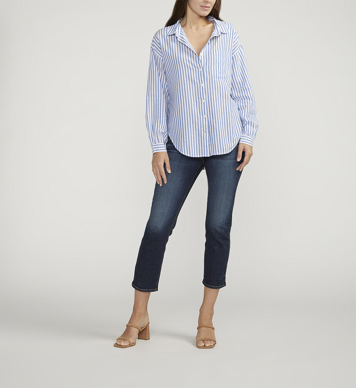 Relaxed Button-Down Shirt, , hi-res image number 2