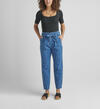 Belted Pleat High Rise Tapered Leg Pant, , hi-res image number 0