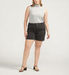 Chino Shorts Plus Size, Black, hi-res image number 0